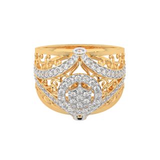 Kira Round Diamond Engagement Ring